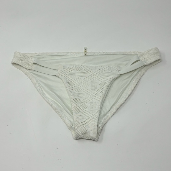 VITAMIN A WHITE 2 PIECE BATHING SUIT BIKINI NO SIZE - Picture 7 of 11